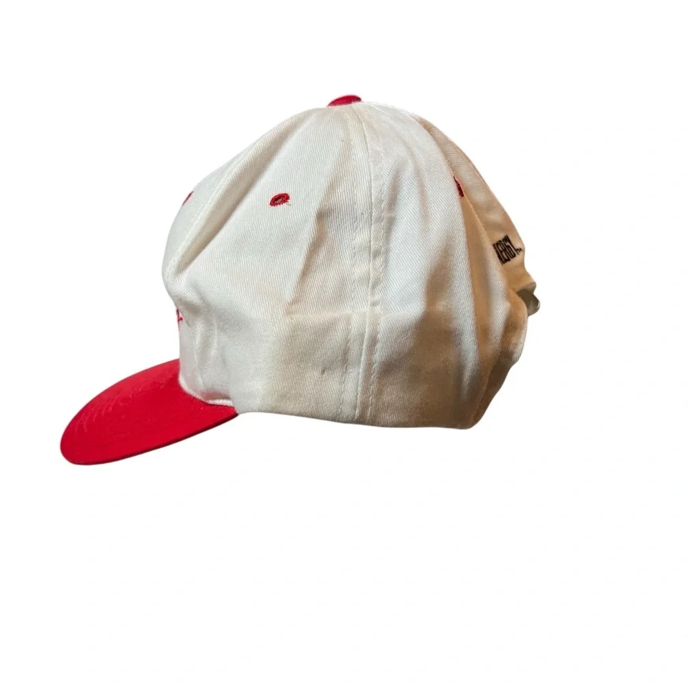 Vintage‎ Havoline Racing Texaco Snapback Hat White Red Embroidered Logo Cap